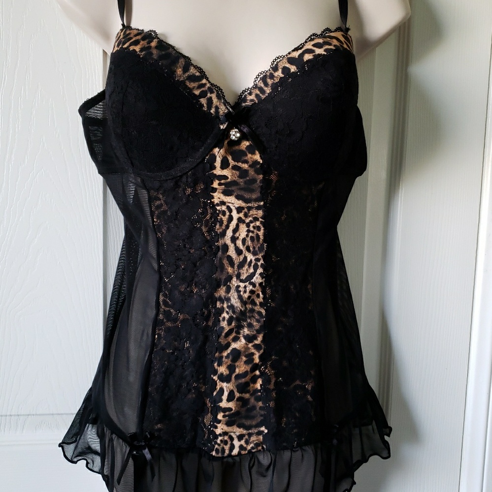 Black Teddy sexy size XL